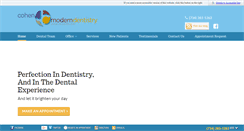 Desktop Screenshot of cohenmoderndentistry.com